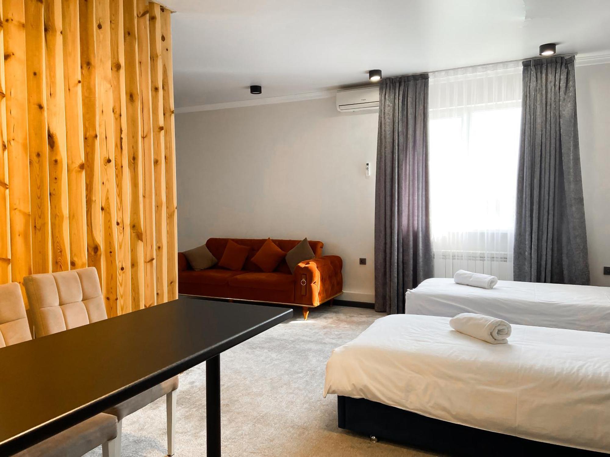 Apart Hotel Beles الماتي المظهر الخارجي الصورة