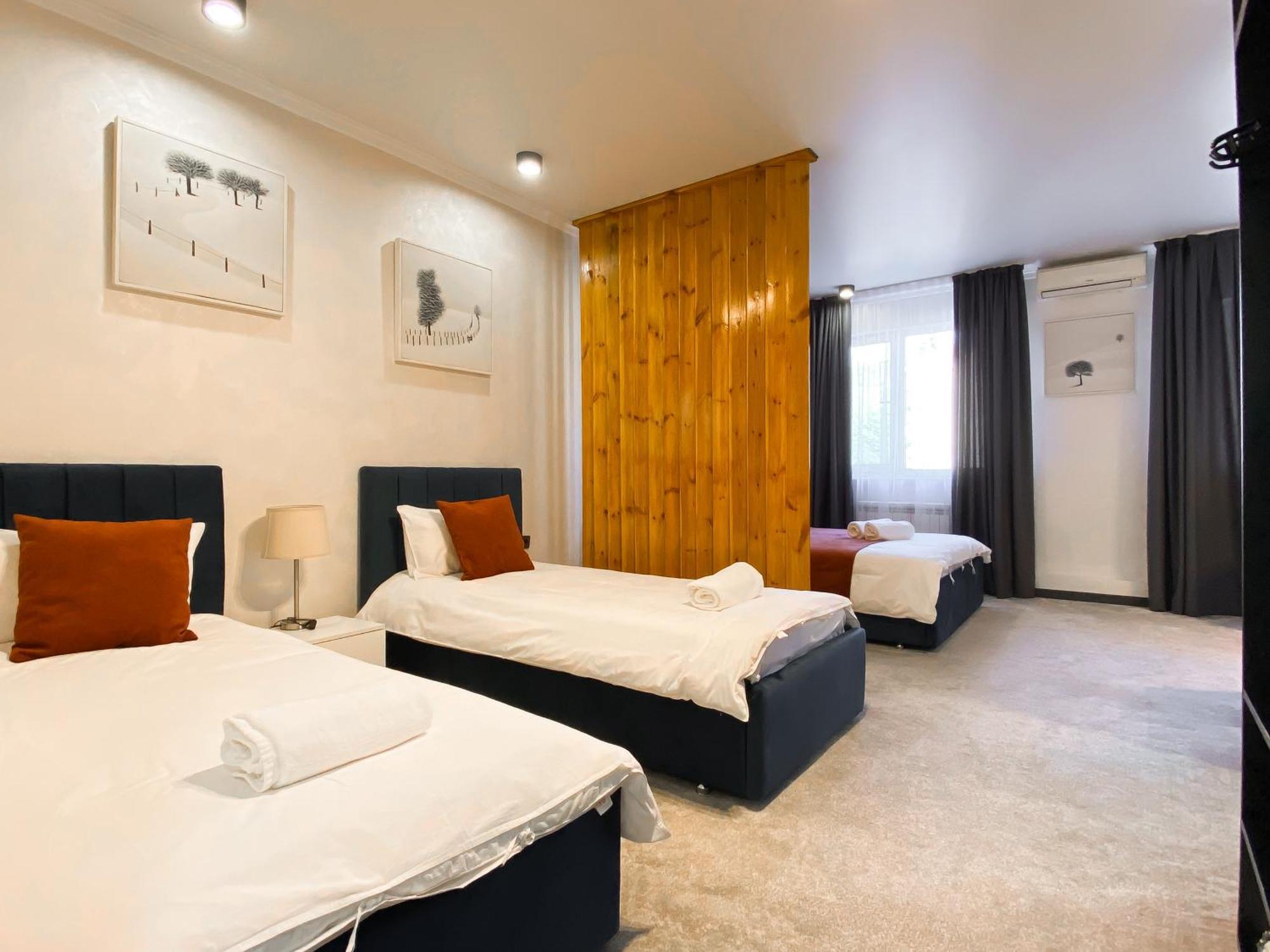 Apart Hotel Beles الماتي المظهر الخارجي الصورة